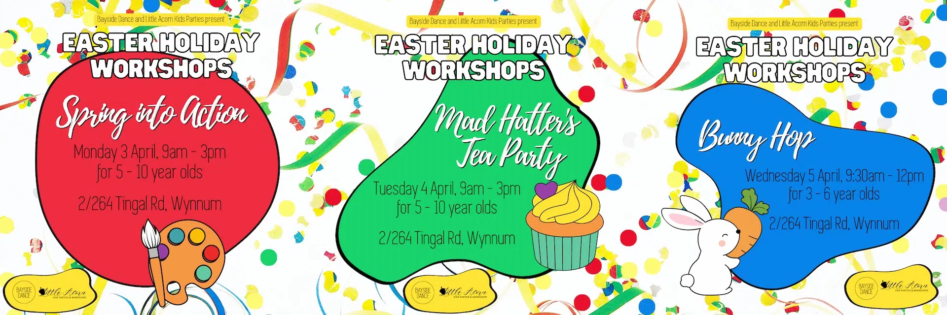 Easter Holiday Workshops Easter Holiday Workshops
