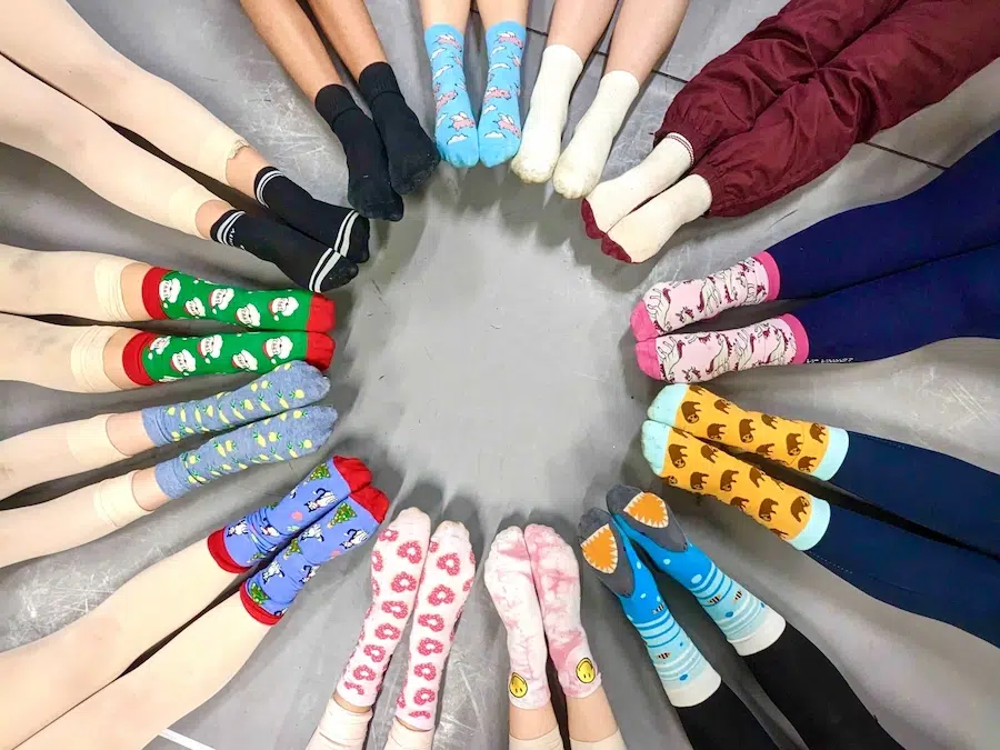 Silly socks week Silly socks week